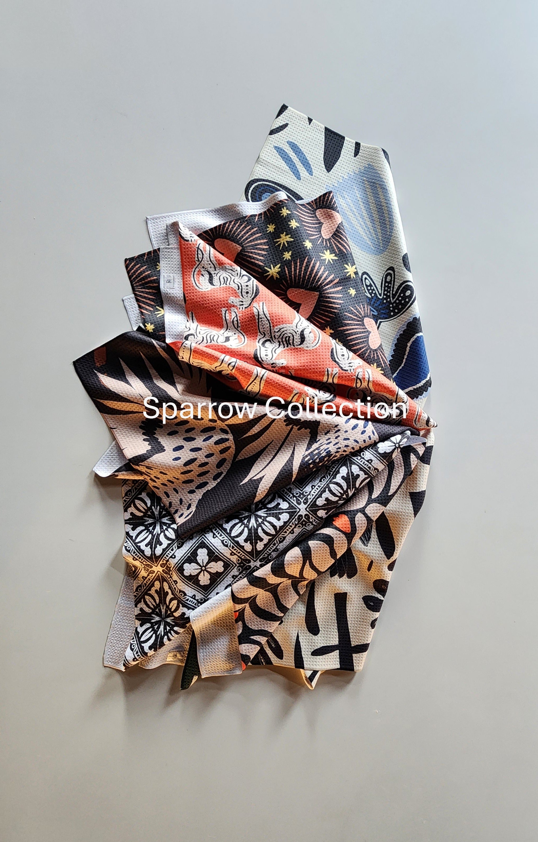 Sparrow Tea Towel Collection – Ryan House Candles