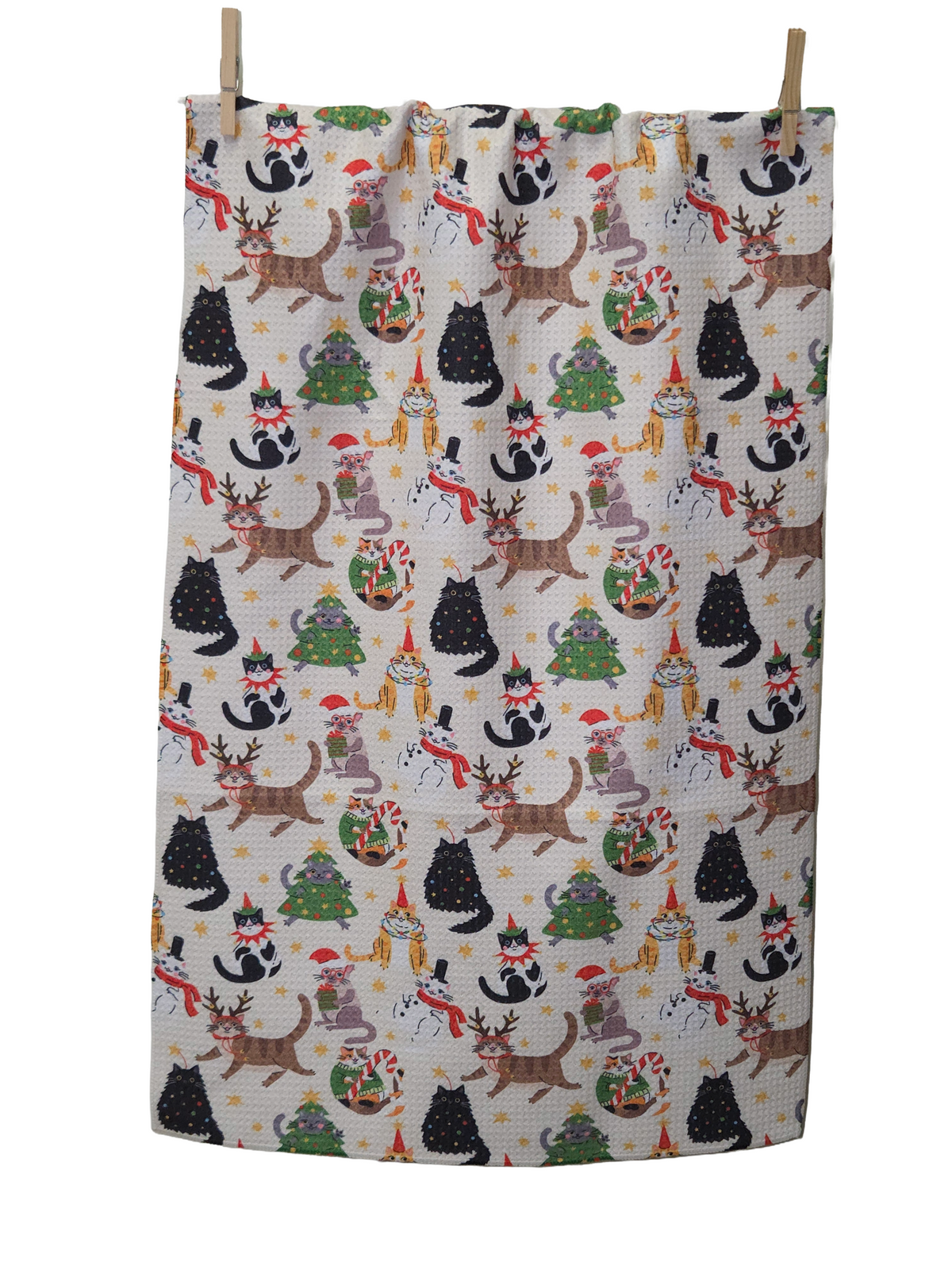 Catmas Tea Towel