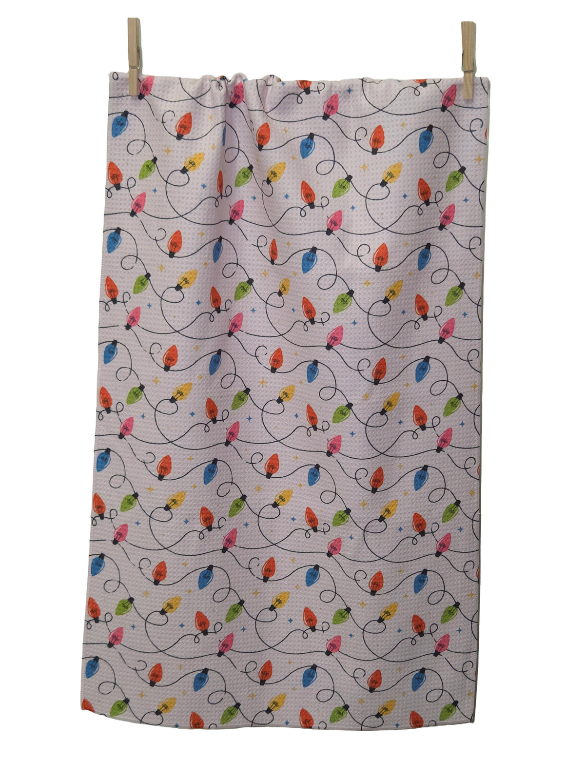 Jingle Lights Tea Towel
