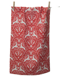 Scandi Reindeer Tea Towel
